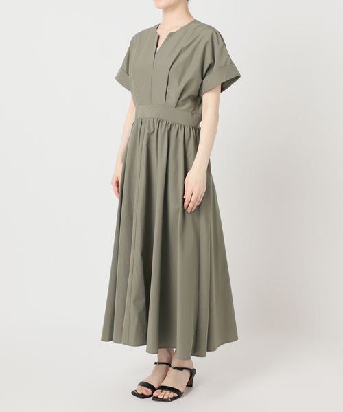 Spick & Span(スピックアンドスパン)の「《WEB限定 / 追加》タイプライタータックワンピース(ワンピース・レディース・カーキ/ネイビー・36/38)」の22枚目の写真