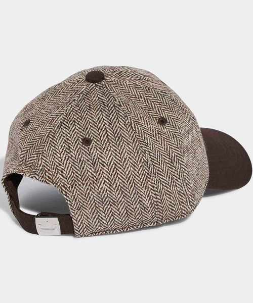 adidas(アディダス)の「アディダス オリジナルス ツイード ベースボール キャップ / アディダスオリジナルス adidas Originals(キャップ・メンズ・ブラウン・LARGE/X-LARGE/MEDIUM)」の2枚目の写真