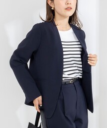 《セットアップ対応/接触冷感》【BECシリーズ】ハイスペックトロVネックジャケット