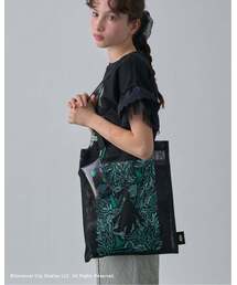 pom ponette junior（ポンポネットジュニア）の「【WICKED】刺しゅうメッシュトートバッグ（バックパック/リュック）」