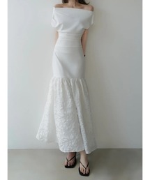 frill maxi jumpsuit（つなぎ/オールインワン）｜celon（セロン）の