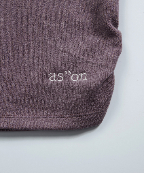 ASON(アズオン)の「MUSE CUT-OUT TEE / PURPLE(Tシャツ/カットソー・レディース・その他・FREE)」の4枚目の写真