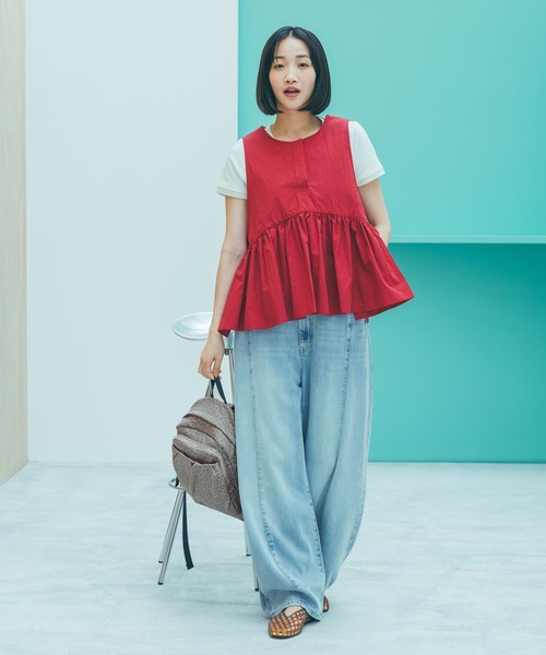 niko and...(ニコアンド)の「ジェリーパンプス(パンプス・レディース・その他1/ブラウン/ピンク・MEDIUM/LARGE)」の9枚目の写真