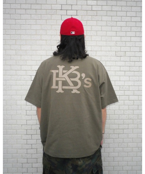 KEBOZ(ケボズ)の「SUMMER EFG S/S TEE(Tシャツ/カットソー・メンズ・ホワイト/ライトイエロー/ネイビー/ミント/ダークオリーブ/ブラック・S/M/L/XL/2XL)」の3枚目の写真