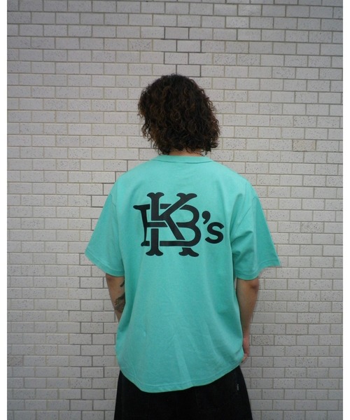 KEBOZ(ケボズ)の「SUMMER EFG S/S TEE(Tシャツ/カットソー・メンズ・ホワイト/ライトイエロー/ネイビー/ミント/ダークオリーブ/ブラック・S/M/L/XL/2XL)」の4枚目の写真
