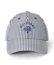 Mulberry（マルベリー）の「マルベリーツリー ベースボールキャップ - ストライプ Mulberry Tree Baseball Cap - Striped（キャップ）」