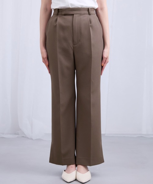 COHINA(コヒナ)の「【マシンウォッシャブル】ストレッチセミフレアパンツ 【低身長・小柄女性】(スラックス・レディース・ブラウン/ブラック・XS-Regular/XS-Short/S-Short/S-Regular)」の15枚目の写真
