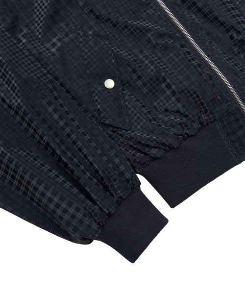 PEPLEE（ペプリー）の「Check MA-1 Jacket (Navy)（ブルゾン・レディース・その他・SMALL/MEDIUM）」の6枚目の写真
