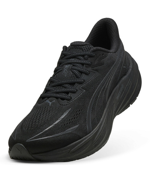 PUMA(プーマ)の「PUMA プーマ メンズ ヴェロシティ ニトロ 5 ワイド ランニングシューズ(スニーカー・メンズ・ブラック/ブラック×ホワイト・26.0cm/28.5cm/28.0cm/26.5cm/27.0cm/27.5cm/25.5cm)」の7枚目の写真