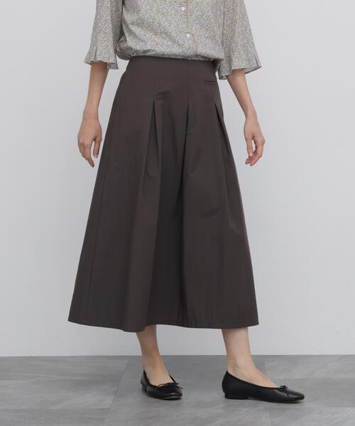 human woman(ヒューマンウーマン)の「◆C/Nダンプボックスタックスカート(スカート・レディース・ベージュ/グレー系その他・SMALL/MEDIUM)」の20枚目の写真