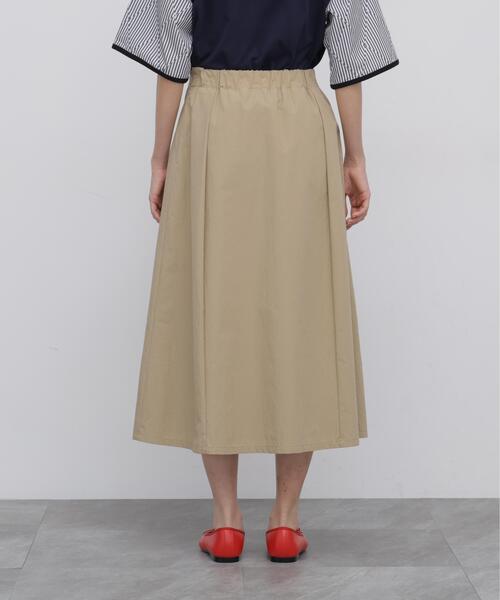 human woman(ヒューマンウーマン)の「◆C/Nダンプボックスタックスカート(スカート・レディース・ベージュ/グレー系その他・SMALL/MEDIUM)」の9枚目の写真