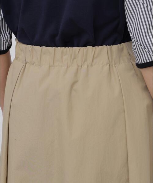 human woman(ヒューマンウーマン)の「◆C/Nダンプボックスタックスカート(スカート・レディース・ベージュ/グレー系その他・SMALL/MEDIUM)」の5枚目の写真