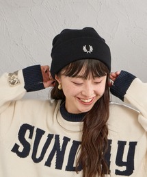 【WEB先行予約】[FRED PERRY/フレッドペリー] クラシック メリノウール ビーニー