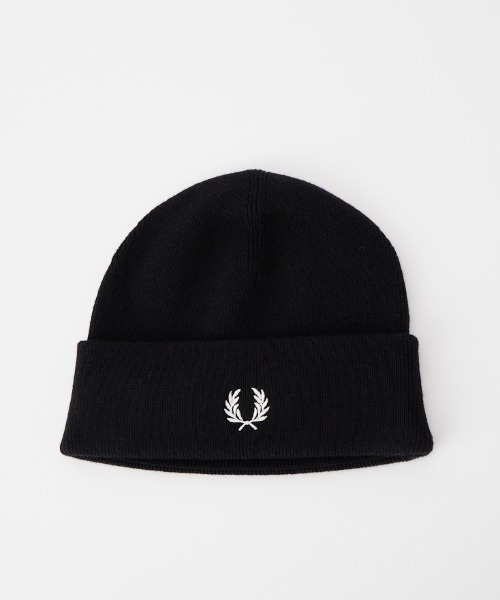 FRED PERRY（フレッドペリー）の「【WEB先行予約】[FRED PERRY/フレッドペリー] クラシック メリノウール ビーニー（ニットキャップ/ビーニー・レディース・ダークブラウン/ブラック・ONE SIZE）」の20枚目の写真