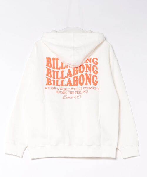 BILLABONG(ビラボン)の「BILLABONG/ビラボン プルオーバー パーカー BG014022(パーカー・レディース・ホワイト/ブラック/ピンク・L/M)」の21枚目の写真
