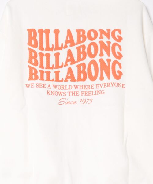 BILLABONG(ビラボン)の「BILLABONG/ビラボン プルオーバー パーカー BG014022(パーカー・レディース・ホワイト/ブラック/ピンク・L/M)」の22枚目の写真