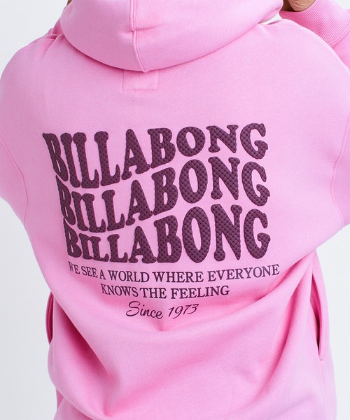 BILLABONG(ビラボン)の「BILLABONG/ビラボン プルオーバー パーカー BG014022(パーカー・レディース・ホワイト/ブラック/ピンク・L/M)」の20枚目の写真