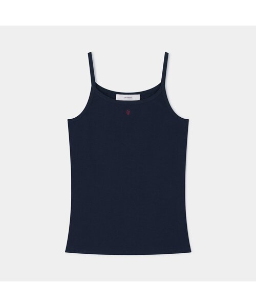 LEFTSEOUL（レフトソウル）の「デイリー スリーブレス トップ [7COL]（Tシャツ/カットソー・レディース・ホワイト/ダークネイビー/ブラック/グレー/スカイブルー/ライトグレー/ライトピンク・FREE）」の6枚目の写真