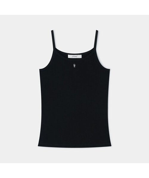 LEFTSEOUL（レフトソウル）の「デイリー スリーブレス トップ [7COL]（Tシャツ/カットソー・レディース・ホワイト/ダークネイビー/ブラック/グレー/スカイブルー/ライトグレー/ライトピンク・FREE）」の2枚目の写真
