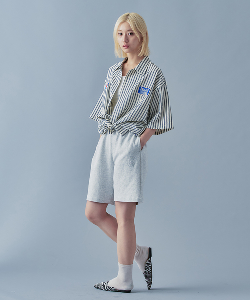 PARIS SAINT-GERMAIN(パリサンジェルマン)の「【Paris Saint-Germain / パリ・サン=ジェルマン】 JP METALIC LOGO SHORTS(その他パンツ・メンズ・ホワイト/ライトグレー/ブラック・SMALL/MEDIUM/LARGE)」の7枚目の写真
