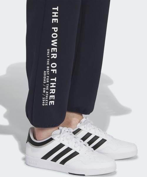 adidas(アディダス)の「アディダスアダプテーション レギュラーフィット アンクル丈 オープンヘムパンツ / アディダス adidas(スウェットパンツ・メンズ・ブルー・XX-LARGE/3XL/LARGE/MEDIUM/SMALL/X-LARGE/X-SMALL)」の5枚目の写真