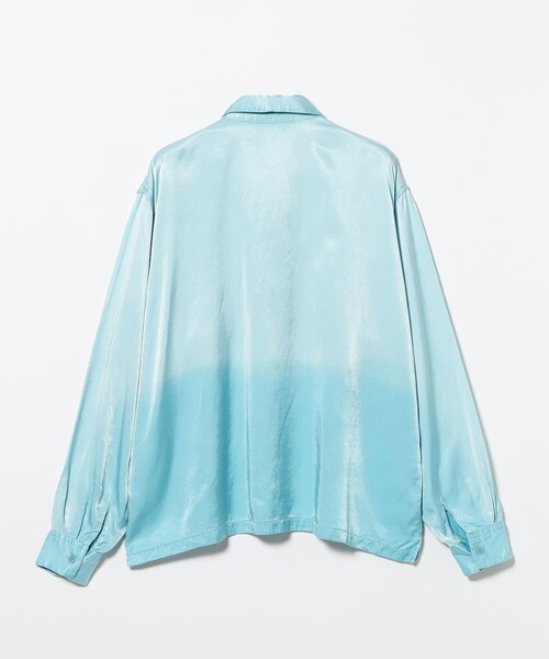 BEAMS(ビームス)の「フェード ショートシャツ(シャツ/ブラウス・メンズ・パープル/サックスブルー・M/XL/L/S)」の8枚目の写真
