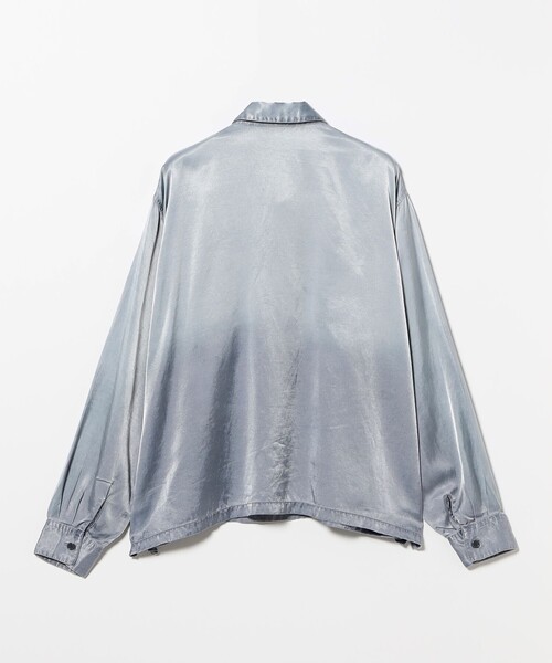 BEAMS(ビームス)の「フェード ショートシャツ(シャツ/ブラウス・メンズ・パープル/サックスブルー・M/XL/L/S)」の12枚目の写真