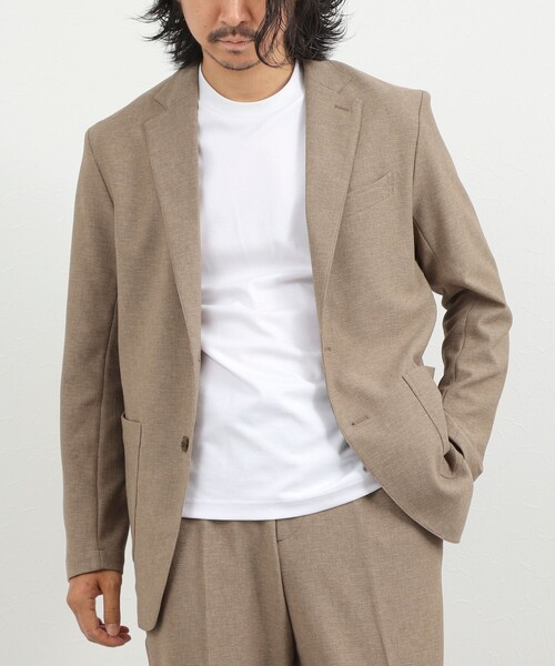 NOLLEY’S(ノーリーズ)の「《ビジカジ/セットアップ対応》ブッチャーイージーJK 26AW(テーラードジャケット・メンズ・グレー/ネイビー/ベージュ・S/XL/L/M)」の13枚目の写真