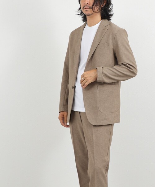 NOLLEY’S(ノーリーズ)の「《ビジカジ/セットアップ対応》ブッチャーイージーJK 26AW(テーラードジャケット・メンズ・グレー/ネイビー/ベージュ・S/XL/L/M)」の15枚目の写真