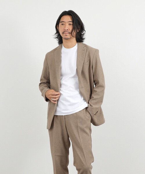 NOLLEY’S(ノーリーズ)の「《ビジカジ/セットアップ対応》ブッチャーイージーJK 26AW(テーラードジャケット・メンズ・グレー/ネイビー/ベージュ・S/XL/L/M)」の17枚目の写真