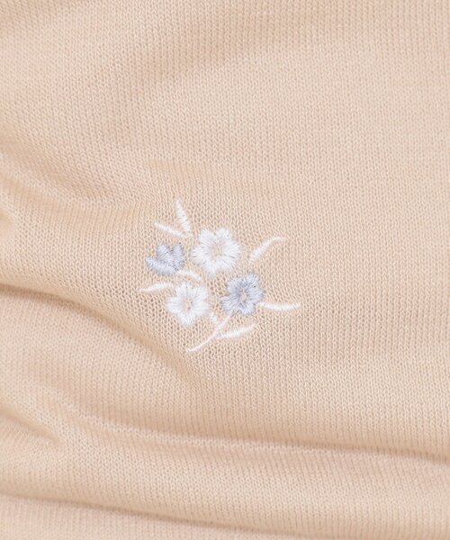 index(インデックス)の「フラワー刺繍カーディガン【洗濯機OK/抗ピル】(カーディガン/ボレロ・レディース・ライトベージュ/ネイビー/オフホワイト・38/40)」の16枚目の写真
