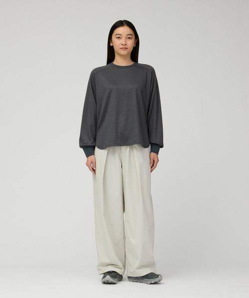 Snow Peak(スノーピーク)の「Snow Peak / Water-Repellent Stretch Pants W's 撥水ストレッチパンツ レディース(スラックス・レディース・ブラック/ダークブラウン/アイボリー・1/2)」の4枚目の写真