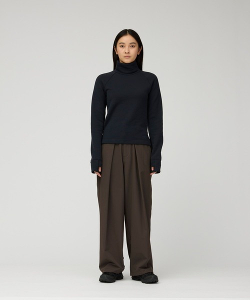 Snow Peak(スノーピーク)の「Snow Peak / Water-Repellent Stretch Pants W's 撥水ストレッチパンツ レディース(スラックス・レディース・ブラック/ダークブラウン/アイボリー・1/2)」の6枚目の写真