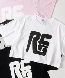 【a-r】〔RedCapGirl/レッドキャップガール〕RCGロゴプリント ショート丈Tシャツ レディース クロップド