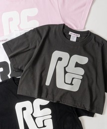 【a-r】〔RedCapGirl/レッドキャップガール〕RCGロゴプリント  ショート丈Tシャツ レディース クロップド