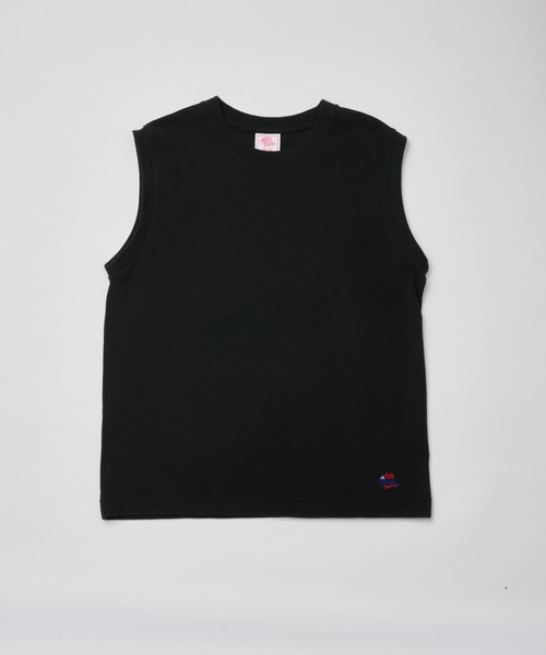 JEMORGAN(ジェーイーモーガン)の「T/Cカノコ ノースリーブ(タンクトップ・レディース・ホワイト/チャコール/グリーン/イエロー/ブラック/ネイビー/レッド・FREE)」の14枚目の写真