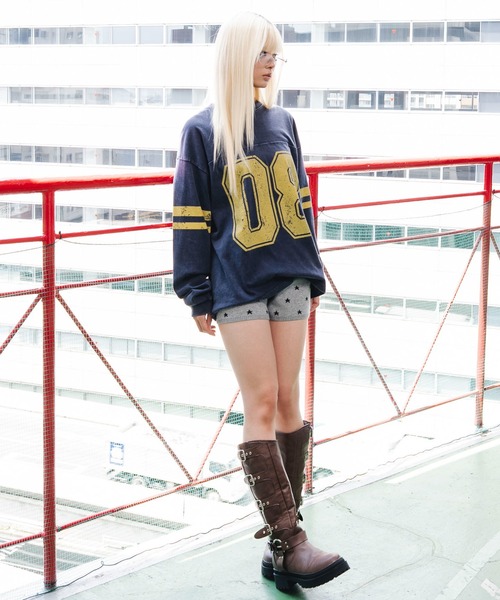 WEGO(ウィゴー)の「WEGO/【26年秋冬新作】ナンバリングT(LS)(Tシャツ/カットソー・メンズ・ブラック/ホワイト/ネイビー・LARGE/MEDIUM)」の19枚目の写真