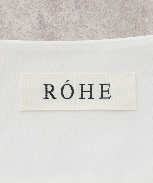 journal standard L'essage(ジャーナルスタンダードレサージュ)の「ROHE/ローエ Pleated cotton muslin skirt スカート(スカート・レディース・ホワイト・36)」の5枚目の写真