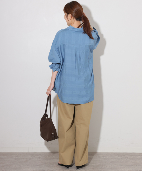 JOURNAL STANDARD relume（ジャーナルスタンダード　レリューム）の「TCツイルワイドパンツ（その他パンツ・レディース・ベージュ/ブラック/ブラウン・38/36）」の18枚目の写真