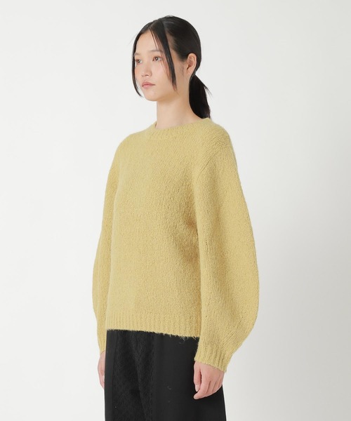 ZUCCa(ズッカ)の「BARREL KNIT / ニットプルオーバー(ニット/セーター・レディース・パープル/マスタード・M size)」の3枚目の写真