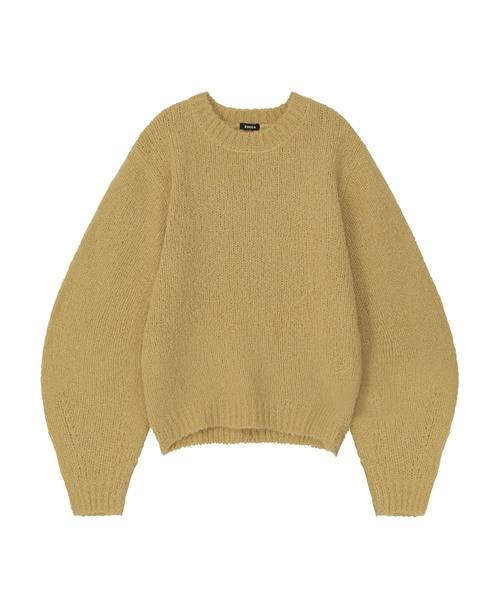 ZUCCa(ズッカ)の「BARREL KNIT / ニットプルオーバー(ニット/セーター・レディース・パープル/マスタード・M size)」の6枚目の写真