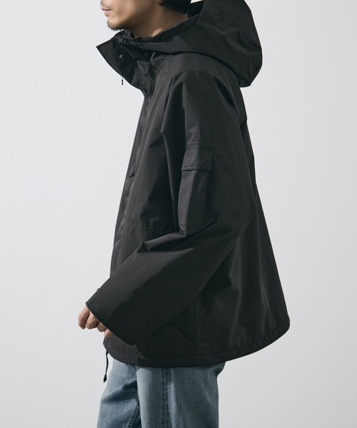 nanamica(ナナミカ)の「【nanamica/ナナミカ】2L GORE-TEX Cruiser Jacket(マウンテンパーカー・メンズ・ブラック/ダークグレー・L/M)」の3枚目の写真