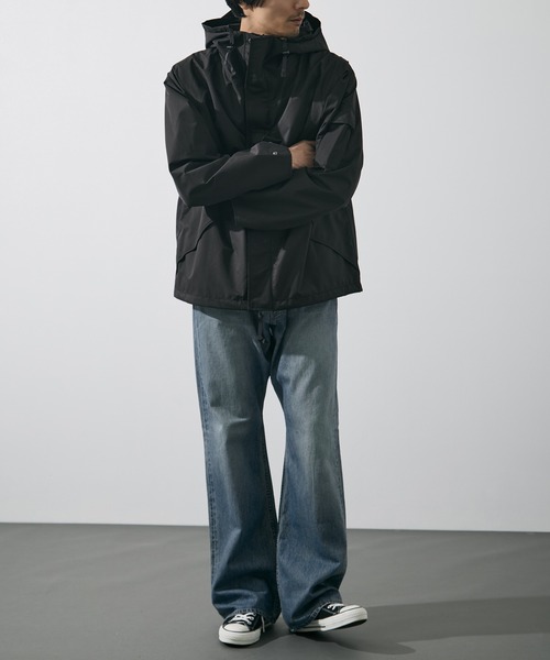 nanamica(ナナミカ)の「【nanamica/ナナミカ】2L GORE-TEX Cruiser Jacket(マウンテンパーカー・メンズ・ブラック/ダークグレー・L/M)」の5枚目の写真