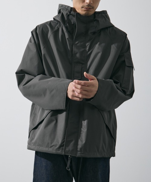nanamica(ナナミカ)の「【nanamica/ナナミカ】2L GORE-TEX Cruiser Jacket(マウンテンパーカー・メンズ・ブラック/ダークグレー・L/M)」の11枚目の写真