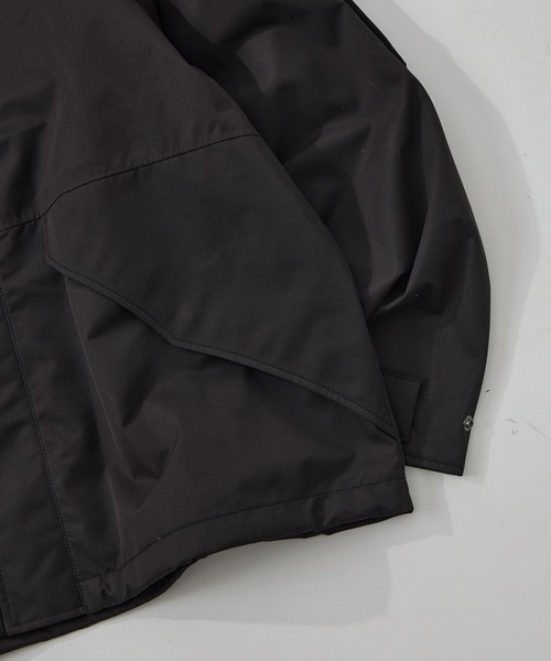 nanamica(ナナミカ)の「【nanamica/ナナミカ】2L GORE-TEX Cruiser Jacket(マウンテンパーカー・メンズ・ブラック/ダークグレー・L/M)」の8枚目の写真