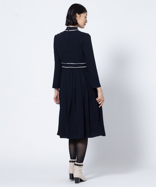 TOCCA(トッカ)の「COLOR DUO ドレス(ワンピース・レディース・サックスブルー系/ピンク系・0/2/4/6)」の11枚目の写真