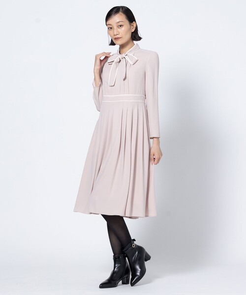 TOCCA(トッカ)の「COLOR DUO ドレス(ワンピース・レディース・サックスブルー系/ピンク系・0/2/4/6)」の12枚目の写真
