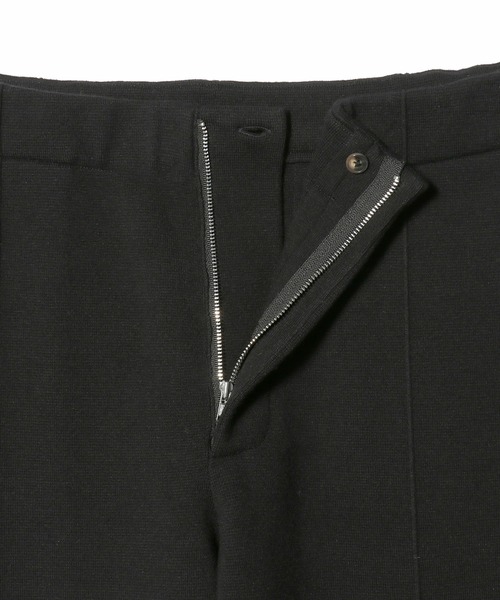 ESTNATION（エストネーション）の「ESTNATION / コットンウール ミラノリブ リラックスパンツ（スラックス・メンズ・ブラック/ブルー・LARGE/MEDIUM）」の5枚目の写真
