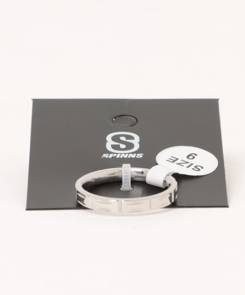 SPINNS(スピンズ)の「メタルシルバーリング/シンプルデザイン(リング・メンズ・シルバー・ONESIZE)」の2枚目の写真