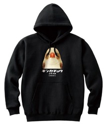 Moftique(モフティック) プルパーカー スウェット 裏毛 キンカチョウ イザベル 鳥 アニマル プリント トップス レディース ユニセックス